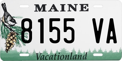 ME license plate 8155VA