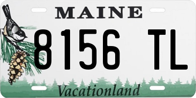ME license plate 8156TL