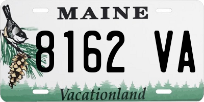 ME license plate 8162VA