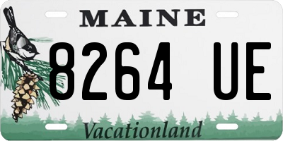 ME license plate 8264UE