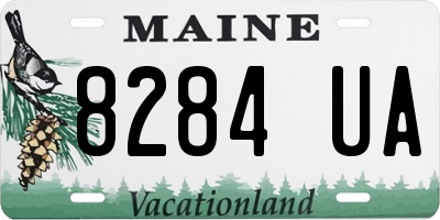 ME license plate 8284UA