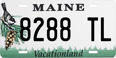 ME license plate 8288TL