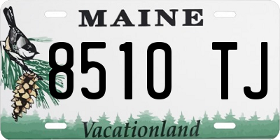 ME license plate 8510TJ
