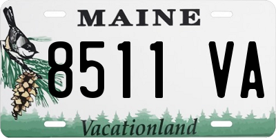 ME license plate 8511VA