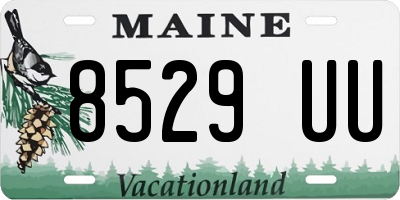 ME license plate 8529UU