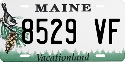 ME license plate 8529VF