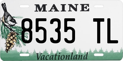 ME license plate 8535TL