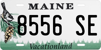 ME license plate 8556SE