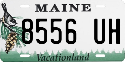 ME license plate 8556UH