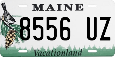 ME license plate 8556UZ