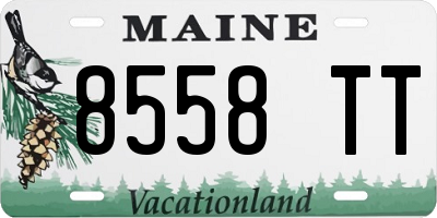 ME license plate 8558TT