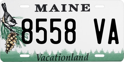 ME license plate 8558VA
