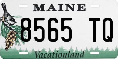 ME license plate 8565TQ