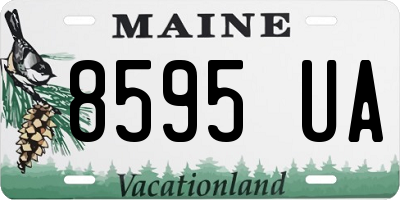 ME license plate 8595UA