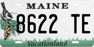 ME license plate 8622TE