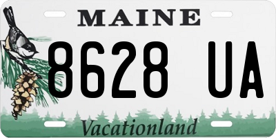 ME license plate 8628UA