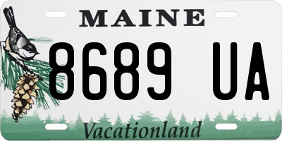 ME license plate 8689UA