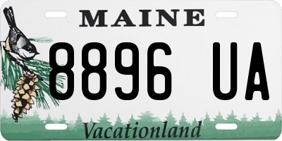 ME license plate 8896UA