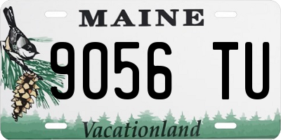 ME license plate 9056TU