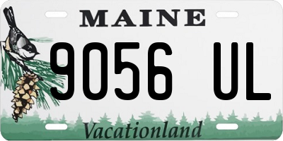 ME license plate 9056UL
