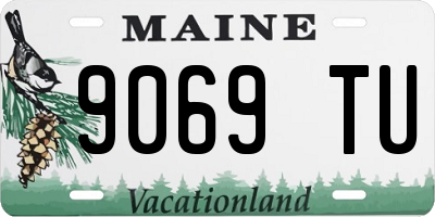 ME license plate 9069TU