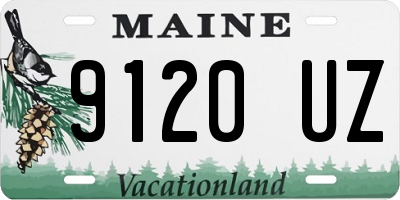 ME license plate 9120UZ
