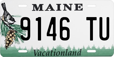 ME license plate 9146TU