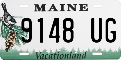 ME license plate 9148UG