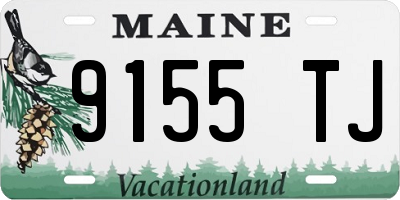ME license plate 9155TJ
