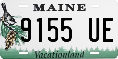 ME license plate 9155UE