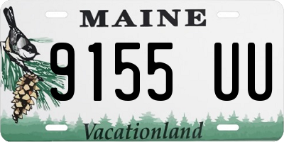 ME license plate 9155UU