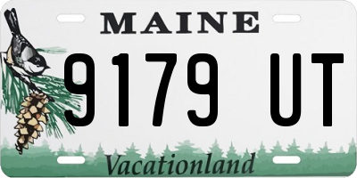 ME license plate 9179UT