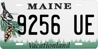 ME license plate 9256UE