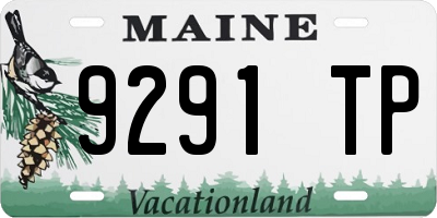 ME license plate 9291TP
