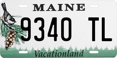ME license plate 9340TL
