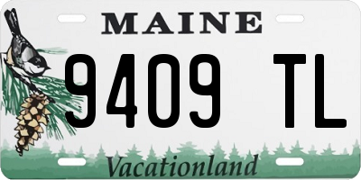 ME license plate 9409TL