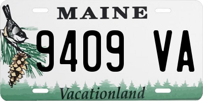 ME license plate 9409VA