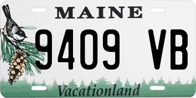 ME license plate 9409VB