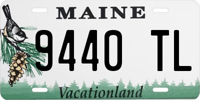 ME license plate 9440TL