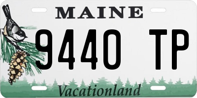 ME license plate 9440TP