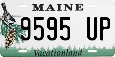 ME license plate 9595UP