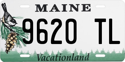 ME license plate 9620TL