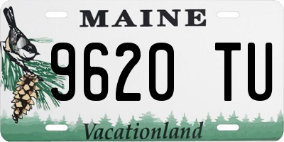 ME license plate 9620TU