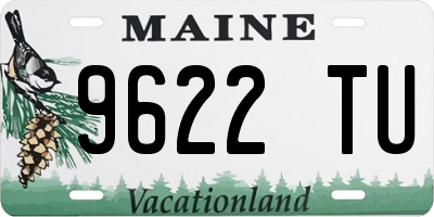 ME license plate 9622TU