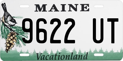 ME license plate 9622UT