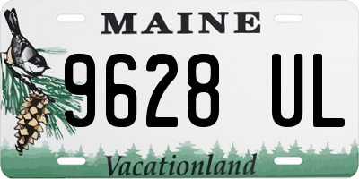 ME license plate 9628UL