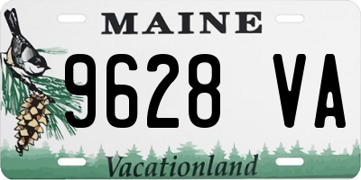 ME license plate 9628VA