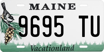 ME license plate 9695TU