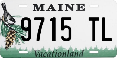 ME license plate 9715TL