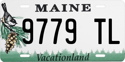 ME license plate 9779TL